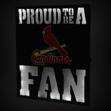 Louis cardinals adjustable hats provide comfort while allowing for personalized sizing changes and cardinals flex hats give the feeling of being made just for you. St Louis Cardinals 12 X 15 Led Metal Wall Decor Walmart Com Walmart Com
