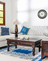 Buy Fabindia Sheesham Wood Amer Coffee Table Online In India Fabindia Com India Home Decor Coffee Table Sheesham Wood