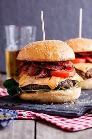 15 Burgers To Drool Over Then Grill For The 4th Of July And Beyond Rezept Leckeres Essen Rezepte Cheeseburger Rezept