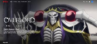 No spoilers in titles or outside tags. Overlord Season 3 Is Now On Netflix Overlord