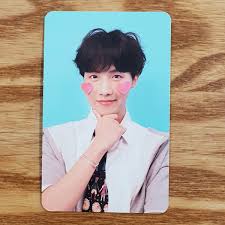 Bts Love Yourself Answer Jhope Photocard Scan Bts Love Yourself Photocard Photo Cards