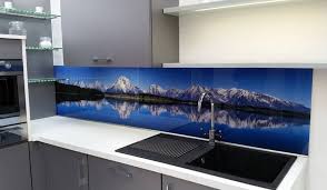 30 kitchen ideas glass splashback