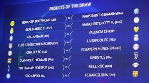 The road to the uefa champions league final continues with the knockout stage, as the round of 16 kicks off this week. Champions League Liverpool To Face Atletico Madrid To Play Manchester City In Last 16