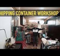 ISOLATION STATION! - Shipping Container Workshop * TOUR *