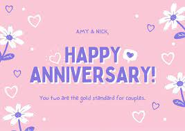 Use something simple like congratulations or something a little more personal such as, with love. now that we've established how to write an anniversary card, feel free to draw inspiration on what to write in your printable anniversary card from the wishes and quotes below! Free Printable Customizable Anniversary Card Templates Canva