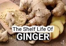 What happens to ginger when it expires?
