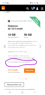Probabil era ceva opțiune mai veche. Cat Net Pot Folosi In Roming Cu OpÈiunea De 12 Euro Pagina 0 Rezolvat