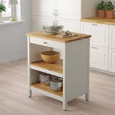 A kitchen island can provide invaluable utility to a kitchen. Tornviken Kitchen Island Off White Oak 72x52 Cm Ikea
