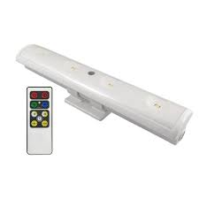 Westek 8 5 In Led White Battery Operated Swivel Led Clamp Under Cabinet Light With Remote Under Cabinet Lighting Cabinet Lighting Battery Operated