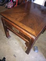 Vintage Thomasville Mystique Asian Ming End Side Table 122 Thomasville Table Home Decor