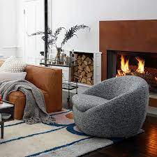 Pin By Kelli Wilkes On Furniture Decor In 2021 Swivel Chair Living Room Cozy Chair Comfy Chairs
