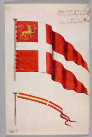 Stjernene, på himmelblå bakgrunn, danner en sirkel som symboliserer enhet og samhold. Norges Flagg Wikiwand