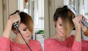 Es ist ratsam, die haare vor der hitze des glätteisens vernünftig zu schützen. Kurze Haare Locken Mit Glatteisen