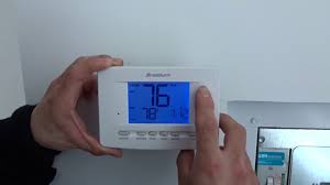 This will return all thermostat settings to their default values. Braeburn Thermostat How To Youtube