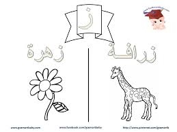 تلوين الحروف العربية حرف الزاي أو حرف الزين ز learn arabic alphabet lettering alphabet arabic alphabet