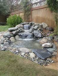 Should the pond go dry due to water loss, you'll burn out the pump. 10 Backyard Pond Waterfall Ideas You Ll Absolutely Love Kevin Szabo Jr Plumbing Plumbing Services Local Plumber Tinley Park Il