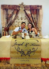 Tongan Wedding Designed By H Taufa Samoan Wedding Tongan Wedding Polynesian Wedding