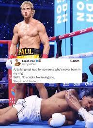 Logan Paul just called out Anthony Joshua but not for boxing. 🙄 Logan wants it in WWE, no scripts, no protection, no hand-holding. He says this isn't about titles or records it's
