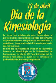 Por el decreto 8648 del año 1948, con las firmas de juan domingo perón y ramón carrillo, se declaró el 13 de abril como día del kinesiólogo. Dia Del Kinesiologo Dibujo