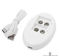 USB зарядное устройство для аккумуляторов 9V (Ni-MH, Ni-Cd)