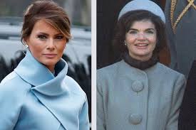 ميلانيا ترامب، وإسم ولادتها ميلانيا كنافس، ولدت في 26 أبريل سنة 1970، هي السيدة الأولى حاليا للولايات المتحدة الأمريكية، والتي كانت عارضة أزياء قبل زواجها من الرئيس الأمريكي الحالي دونالد ترامب، وبحلول سنة 2016 إعتبرت نفسها أما بدوام كامل. Ø¥Ø·Ù„Ø§Ù„Ø© Ù…ÙŠÙ„Ø§Ù†ÙŠØ§ ØªØ±Ø§Ù…Ø¨ ØªØ³ØªØ­Ø¶Ø± Ø£Ù†Ø§Ù‚Ø© Ø¬Ø§ÙƒÙ„ÙŠÙ† ÙƒÙŠÙ†ÙŠØ¯ÙŠ