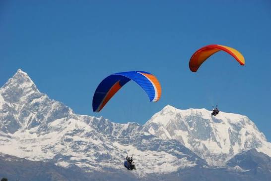 Tandem Paragliding in Pokhara