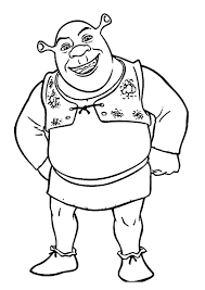 Check spelling or type a new query. Coloring Pages Happy Shrek Coloring Page