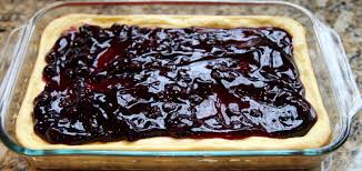 Blueberry Topped Baked Cheesecake Made With A Duncan Hines Yellow Cake Mix Country Craft Corner Cheesecake Mix Duncan Hines Recipes Blueberry Topping