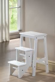 This wooden step stool has a simple and elegant design which allows it to fit into all sorts of interiors without looking out of place. Boraam Folding Step Stool Multiple Colors Walmart Com Walmart Com