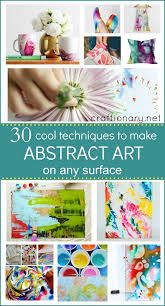 How to make marble paper with shaving cream? 30 Ways To Make Abstract Art Projects Craftionary