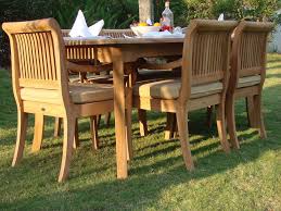 7 Pc Teak Dining Set Garden Outdoor Patio Furniture R09 Giva Collection Teak Outdoor Outdoor Wood Furniture Outdoor Wood