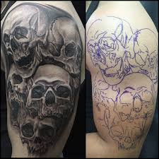 Rate 1000s of pictures of tattoos, submit your own tattoo picture or just rate others. 55 Skull Pile Ideas Skull Tattoos Skull Skull Tattoo Design
