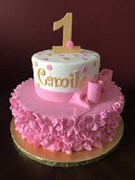 First Birthday Happy Cake Images For Girls First Birthday Cake Simple Birthday Cake First Birthday Cakes 1st Birthday Cake For Girls