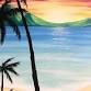 Toledo Paint & Sip Party: Tropical Sunset Serenity