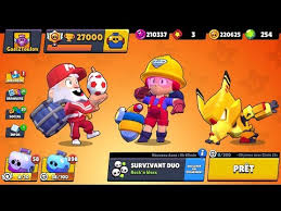 Je réalise des vidéos sur brawl stars : Brawl Stars Je Passe Les 27 000 En Duo Survivant Nouveau Record Youtube