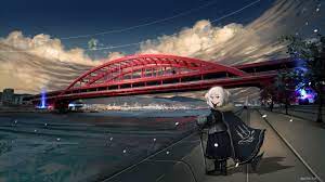 Fuyuki Bridge | Danbooru