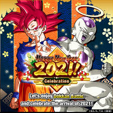 These balls, when combined, can grant the owner any one wish he desires. Dragon Ball Z Dokkan Battle On Twitter Happy New Year 2021 Celebration Happy New Year 2021 Celebration Is On Participate In Various Events To Get Awesome Rewards In The New Year For