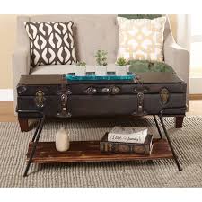 Shop our best selection of rustic coffee tables to reflect your style and inspire your home. Trunk Coffee Table Walmart Com Walmart Com