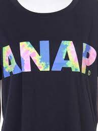 favrica anap anap anapタイダイロゴbig tシャツ ロゴ tシャツ タイダイ
