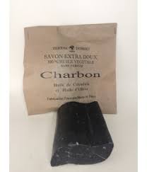 Savon Extra Doux Au Charbon 100 Terres Dorees 100gr