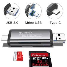 Plug in the sd card adapter to your iphone or ipad. Choose Your Favorite Sd Card Reader Rshtech Usb 3 0 Card Reader With Usb 3 0 Micro Usb Type C Sd Tf Dual Card Slot For One X Laptop Pc Tablets Android Phone Support Otg Function Gray Fishional Store