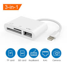 Maybe you would like to learn more about one of these? Sd Card Reader 3 In 1 Connection Kit Sd Tf Card Reader Trail Game Camera Sd Card Reader Usb 2 0 Female Otg Adapter Cable Data Cables Aliexpress