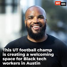 Marcus Myers is perhaps best known as part of the University of Texas' 2005  championship football team. Now, he's working to create a welcoming space  for Black tech workers in Austin.  https://www.kut.org/life-arts/2024-11-19/ut-football-champ-creates-a ...