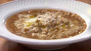 Just Wanted To Share This Delicious Recipe From Lidia Bastianich With You Buon Gusto Rice And Lentil Soup Recipes Lentil Soup Soup