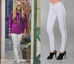 Das aufwendig gearbeitete kostüm besteht aus einem pinken shirt, an dem sich das. Hannah Montana Fashion Clothes Style And Wardrobe Worn On Tv Shows Shop Your Tv