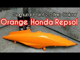 Pearl excited orange samurai paint. Orange Honda Repsol Samurai Paint Youtube