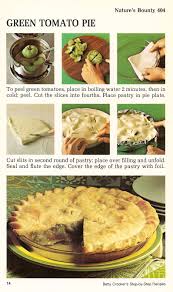 Green Tomato Pie Tomato Pie Green Tomato Recipes Green Tomato Pie