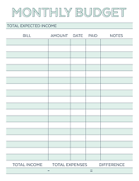 Monthly Budget Printable 01 Jpg 2 550 3 300 Pixels Budget Planner Printable Budget Planner Template Budget Template Printable