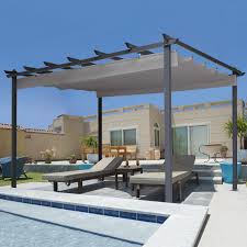 Check spelling or type a new query. Pergola Toit Retractable Taupe 3x4m Tonnelle 4 Pieds In 2021 Pergola Steel Gazebo Brick Houses Exterior