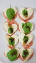 Caprese Salad with Mozzarella Hearts & Recipes for Valentine's Day ...